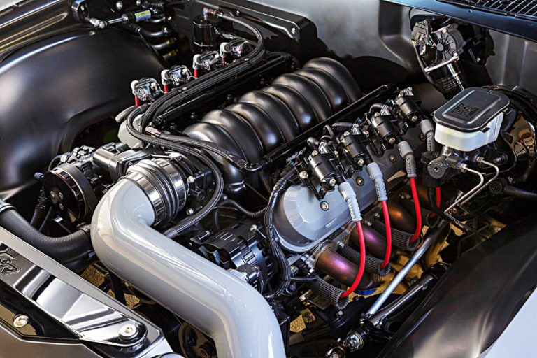 Custom 1970 LS3 Chevelle motor built by Goolsby Customs