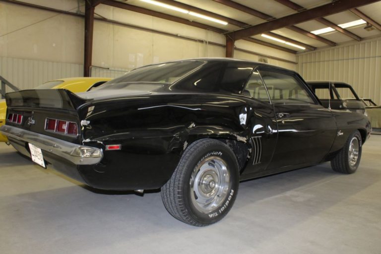 Custom 1969 Chevy Camaro hot rod in stock form