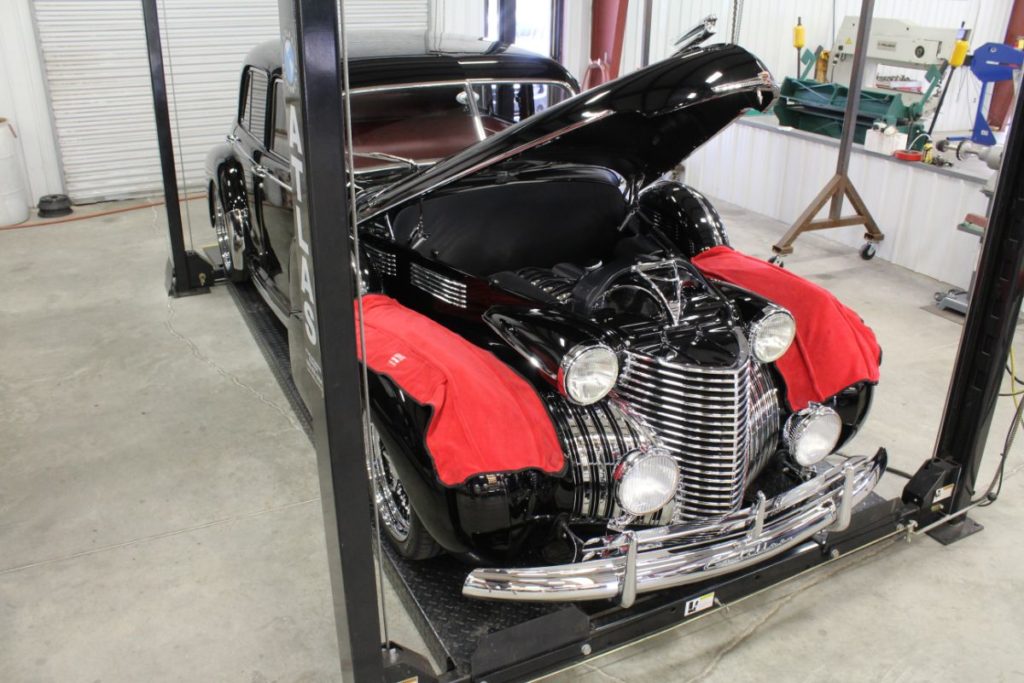 Steve and Sheri Tracy's beautiful 1940 Cadillac Series 60 stopped in for its routine maintenance. We got their Cadillac back into shape for some more summer cruising. For more photos and details visit the link below. View more 1940 Cadillac Service