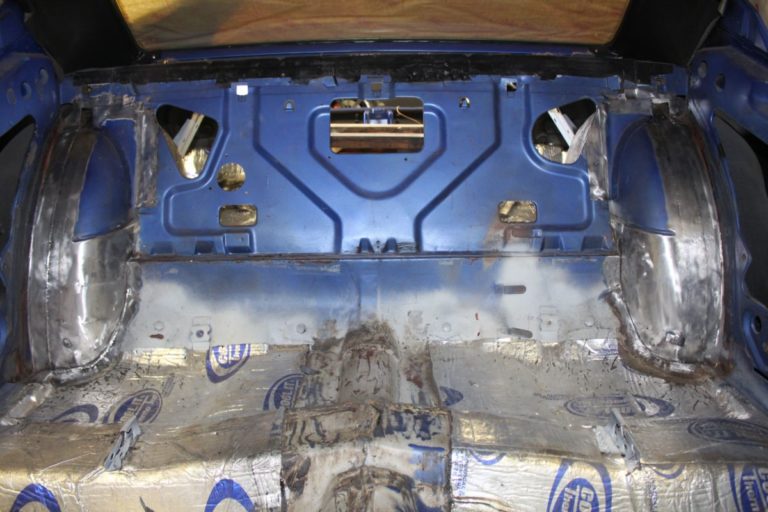 Custom 1969 Chevrolet Chevelle Hot Rod Rear tubs fabrication and installation