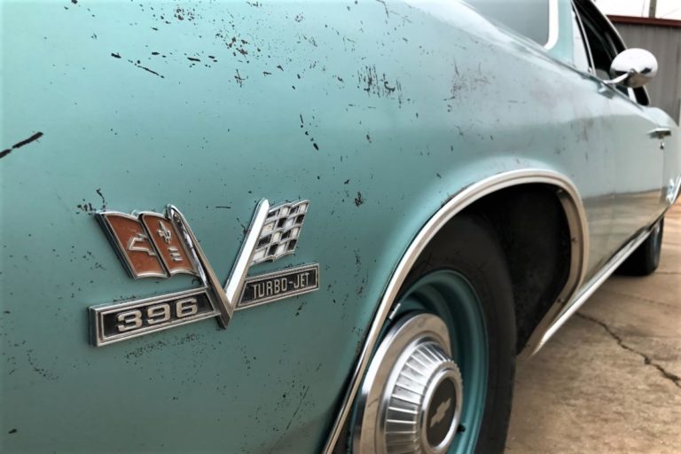 Classic 1966 Chevelle SS survivor modified by Goolsby Custom