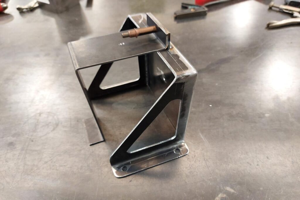 Custom 1968 Chevy C10 Hot Rod Truck Battery Tray Fabrication