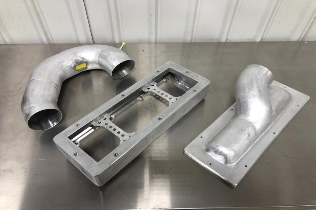 Custom 1968 Chevy C10 Hot Rod Truck Intake Fabrication