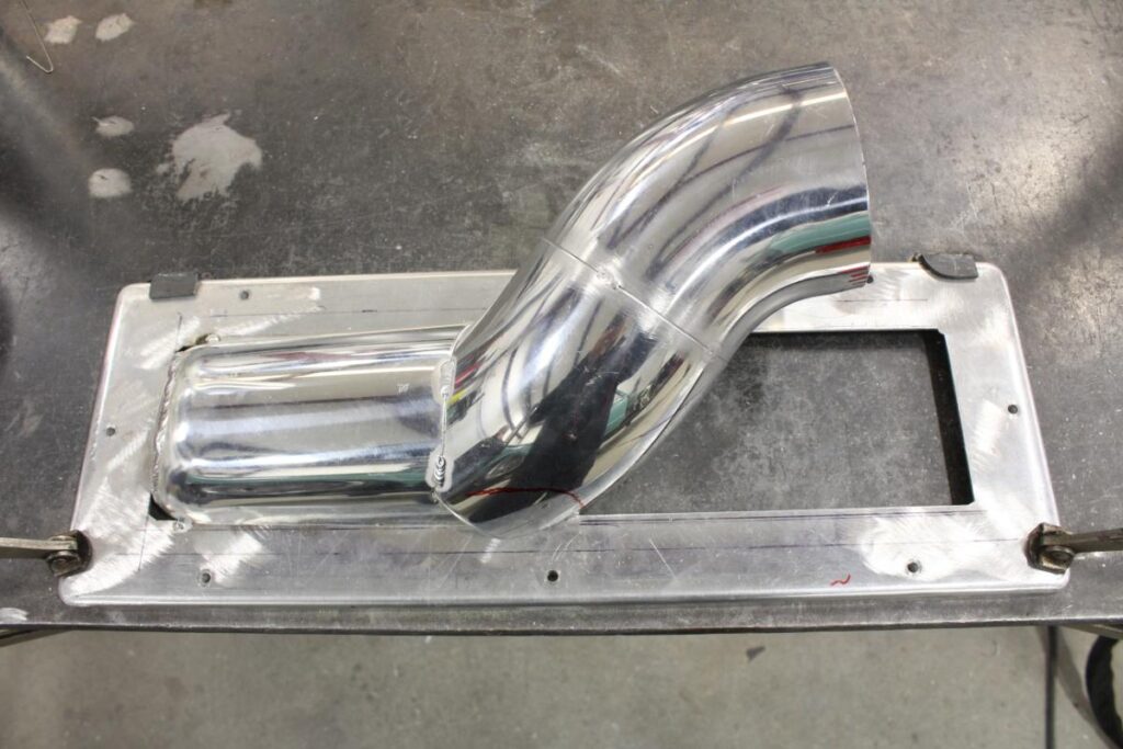Custom 1968 Chevy C10 Hot Rod Truck Intake Fabrication