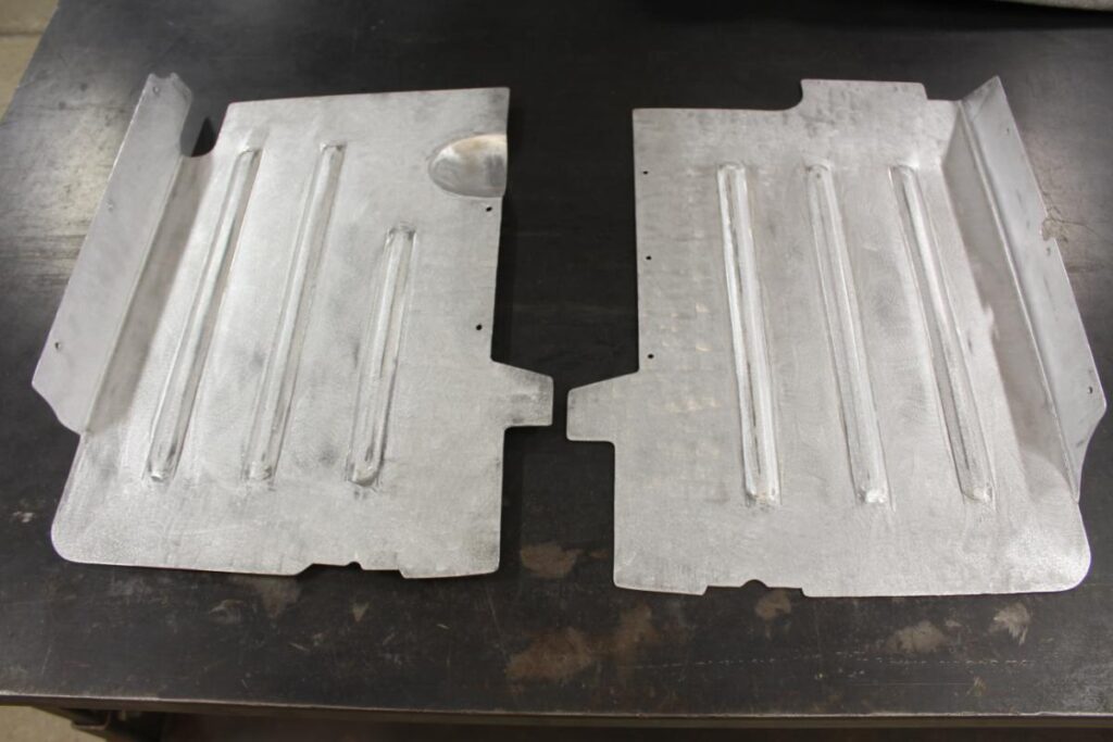 Custom 1968 Chevy C10 Hot Rod Truck close out panel Fabrication