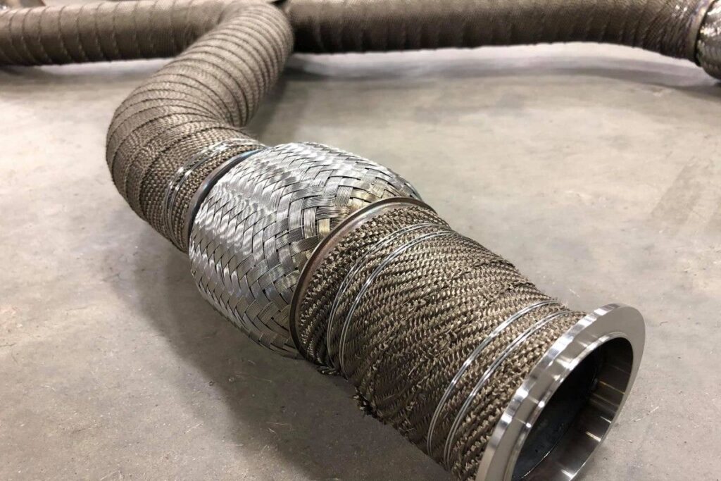 Custom LT4 1968 Chevy C10 Hot Rod Truck DEI Heat wrap on Magnaflow double x pipe exhaust