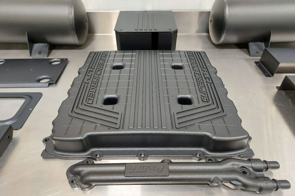 Custom LT4 1968 Chevy C10 Hot Rod Truck Parts powder coated