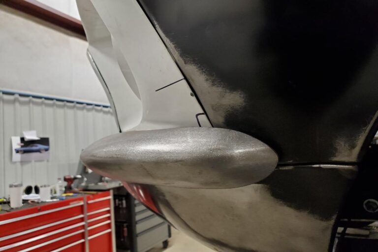 Custom supercharged 1969 Fastback Mustang Front bumper fabrication