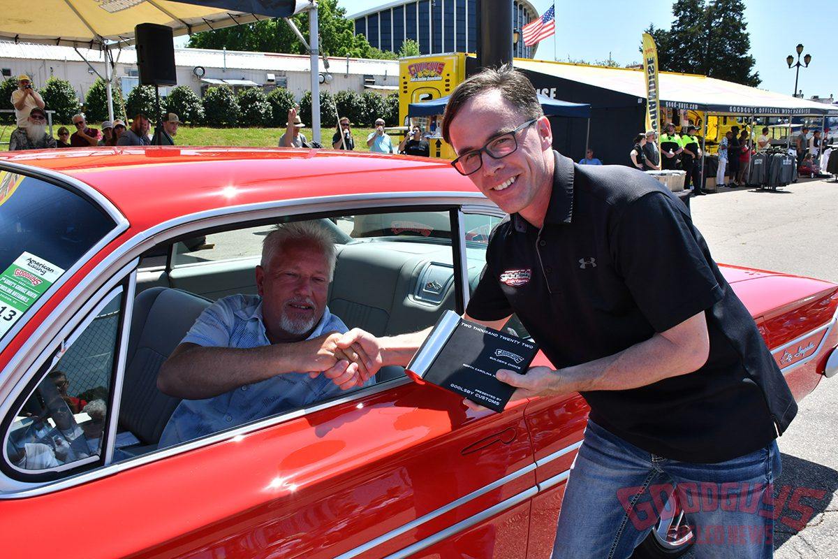 Goolsby Customs 2022 Builders Choice Award Winner Goodguys North Carolina Nationals