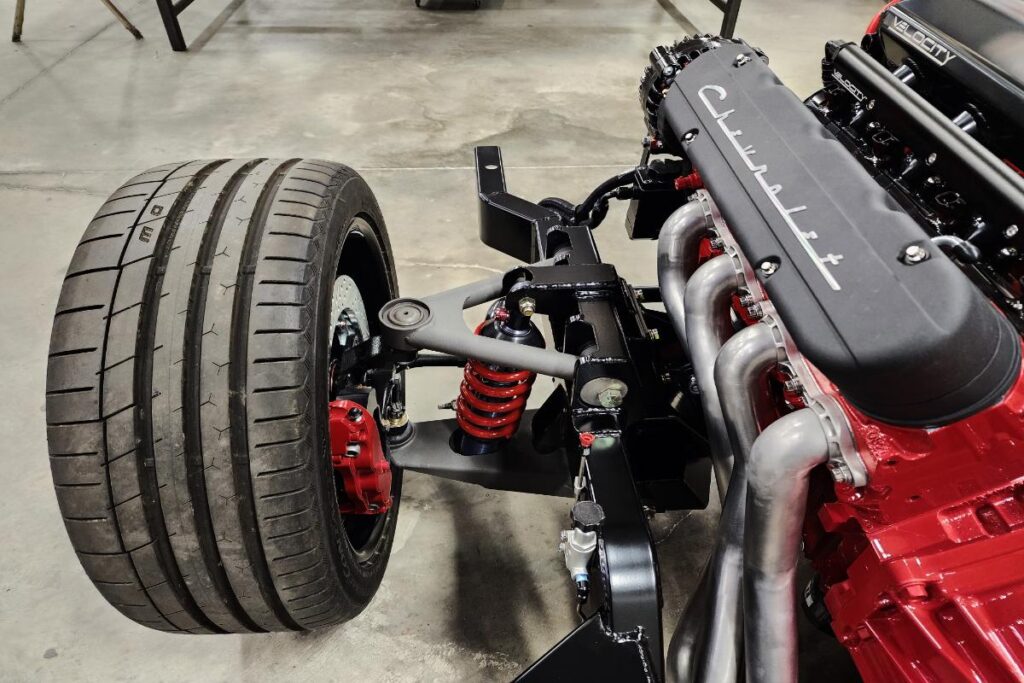1969 Camaro SS Convertible LS Roadster shop Chassis mini tubs