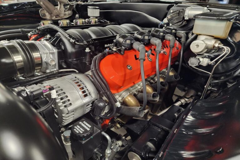 Black 1969 SS Camaro 454 LSX protouring restomod classic muscle car