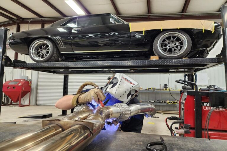 Black 1969 SS Camaro 454 LSX protouring restomod classic muscle car