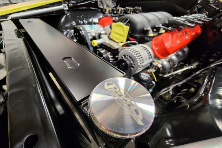 Black 1969 SS Camaro 454 LSX protouring restomod classic muscle car